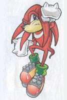 Knuckles Data File Art
